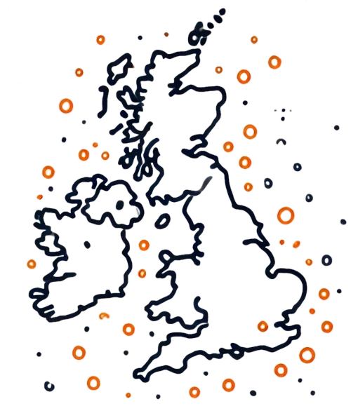 UK map